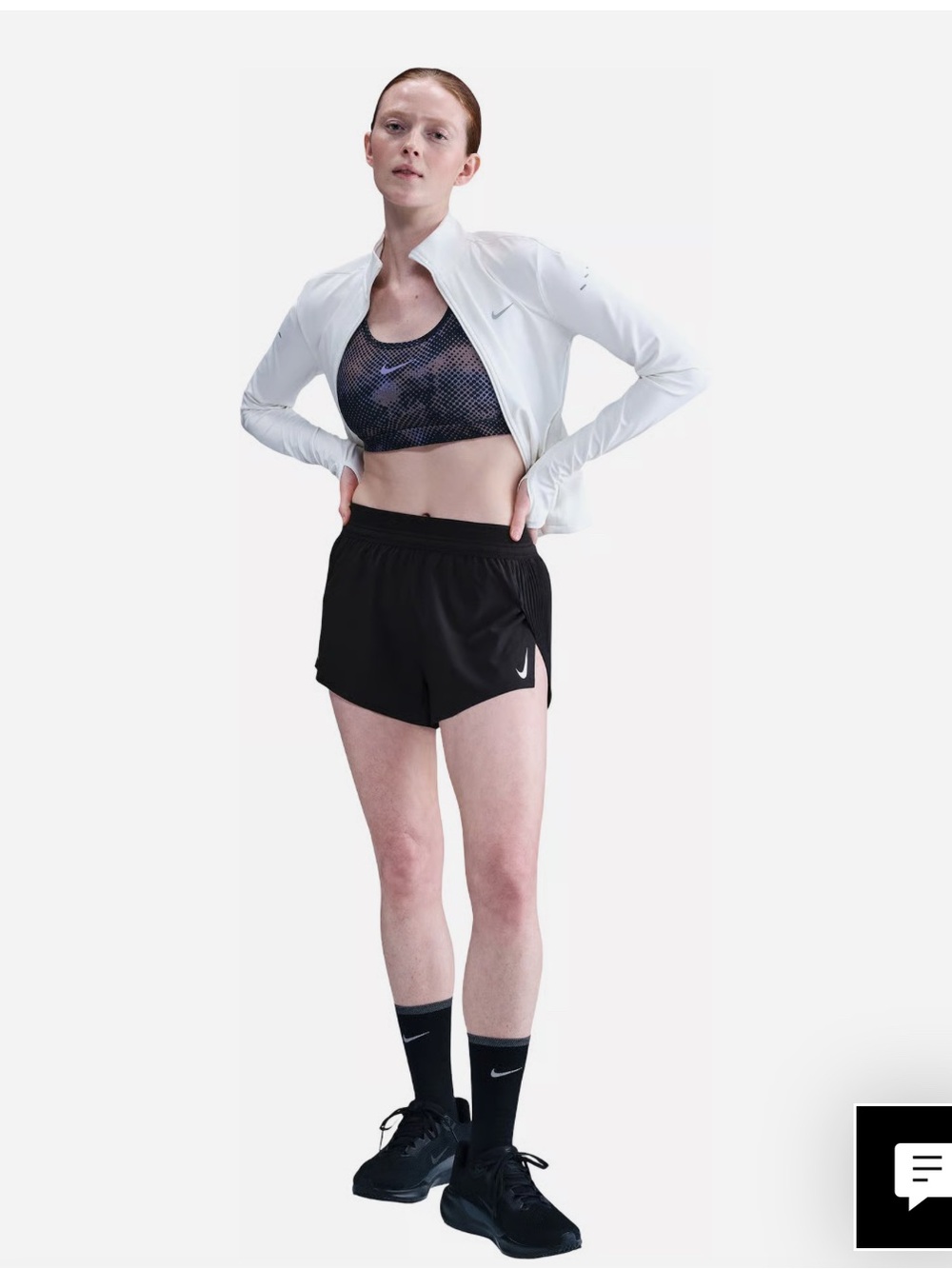 Nike Women's Black Aeroswift Shorts